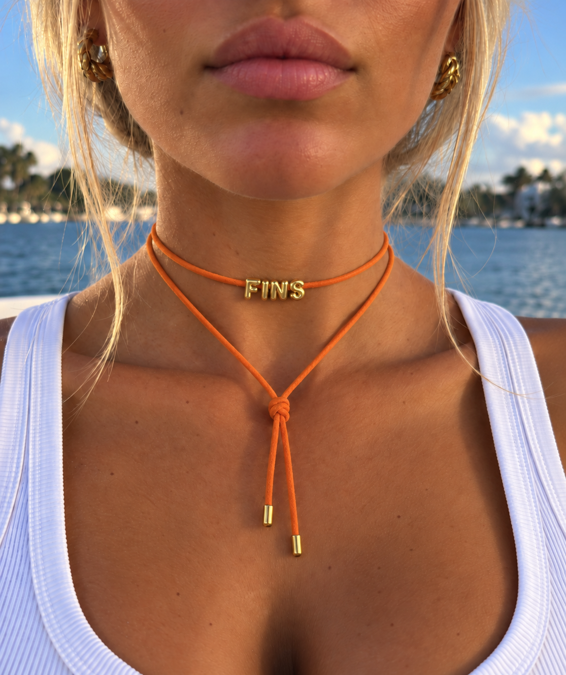 Miami Dolphins Game Day Necklace