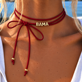 BAMA BowTie Game Day Necklace