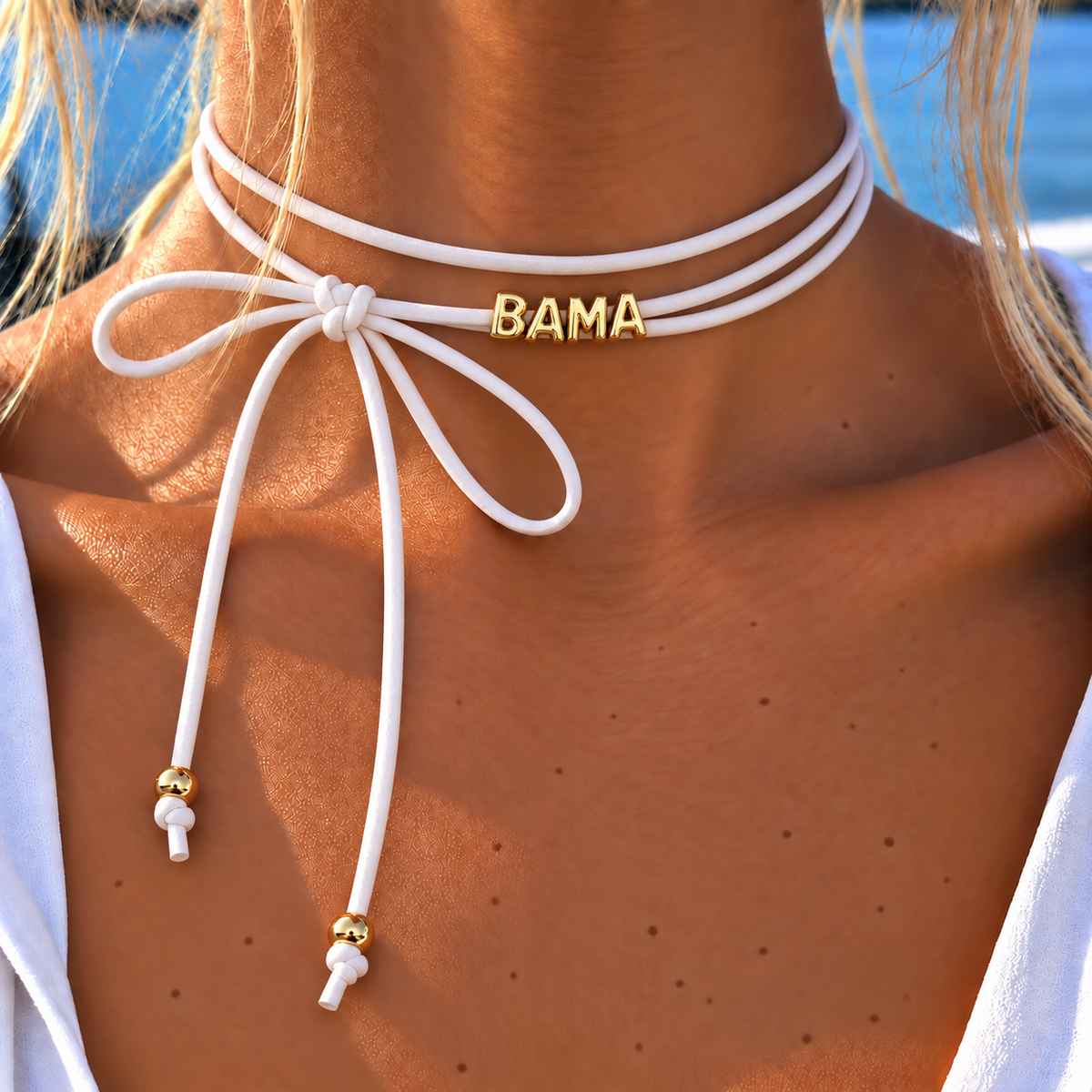 BAMA BowTie Game Day Necklace