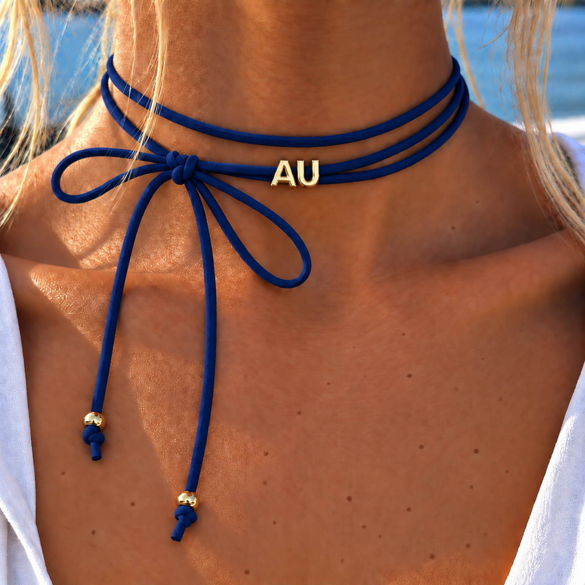 AU BowTie Game Day Necklace