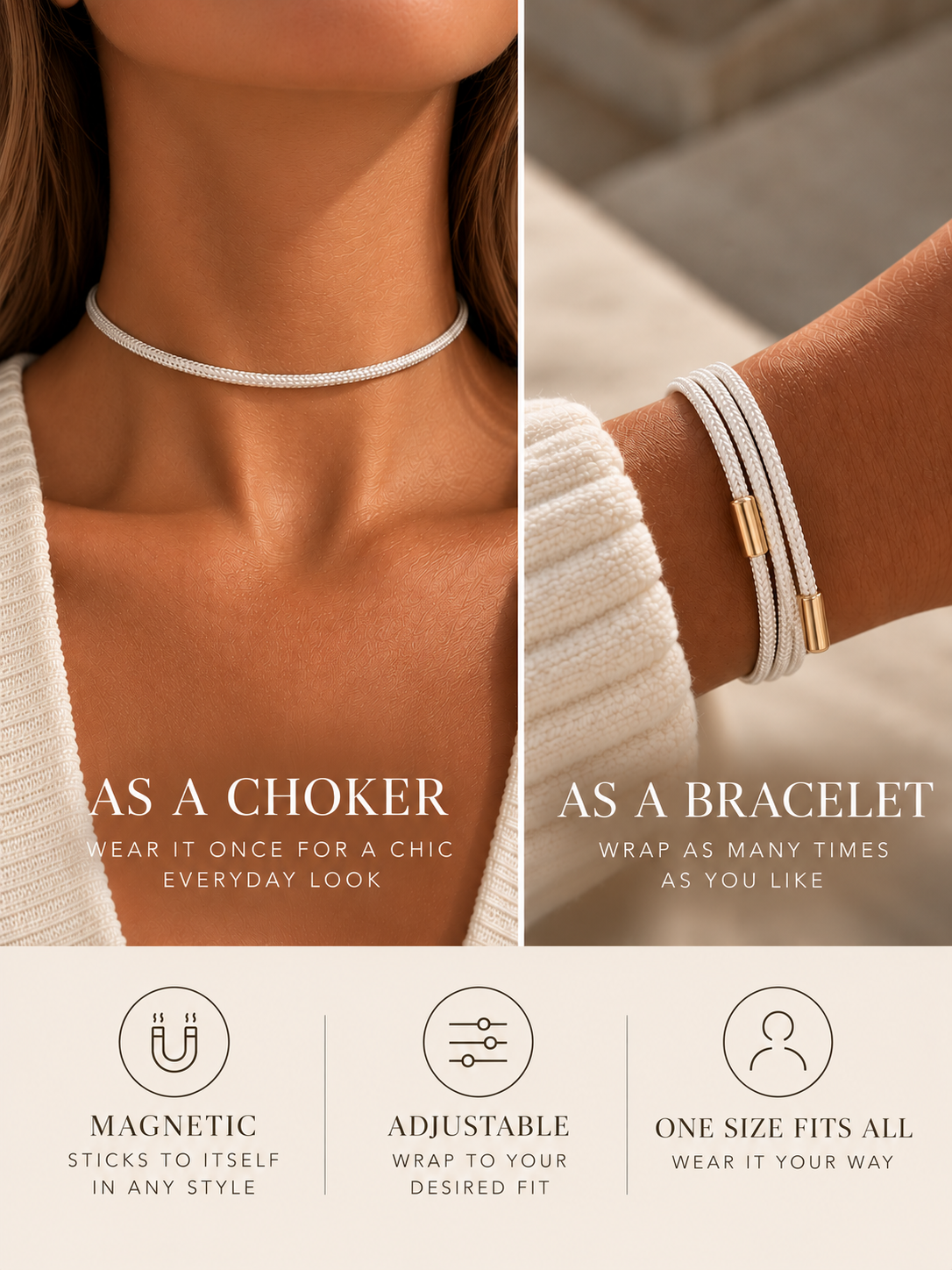 The 2-in-1 Magnetic Wrap