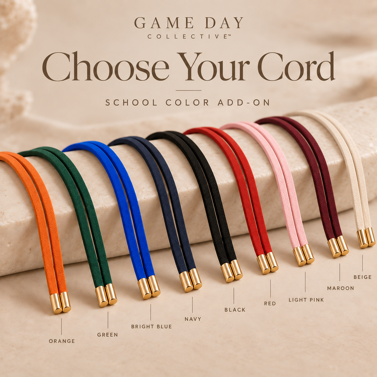 Long Color Cord Wrap
